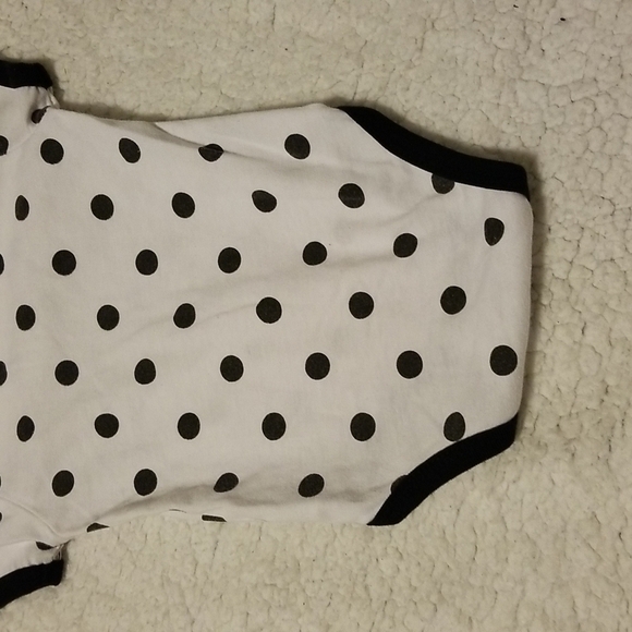 Calvin Klein Baby Girl's Polkadot Onesie - Picture 7 of 8